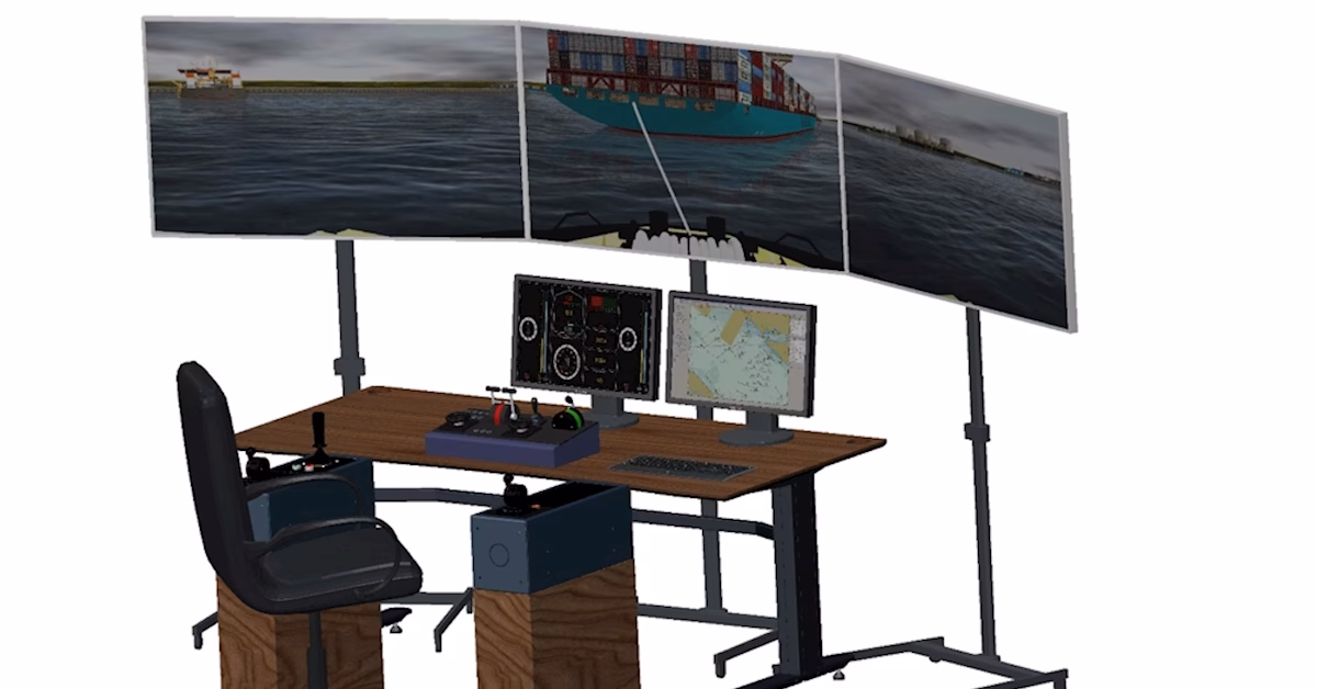 What is maritime simulation & training?