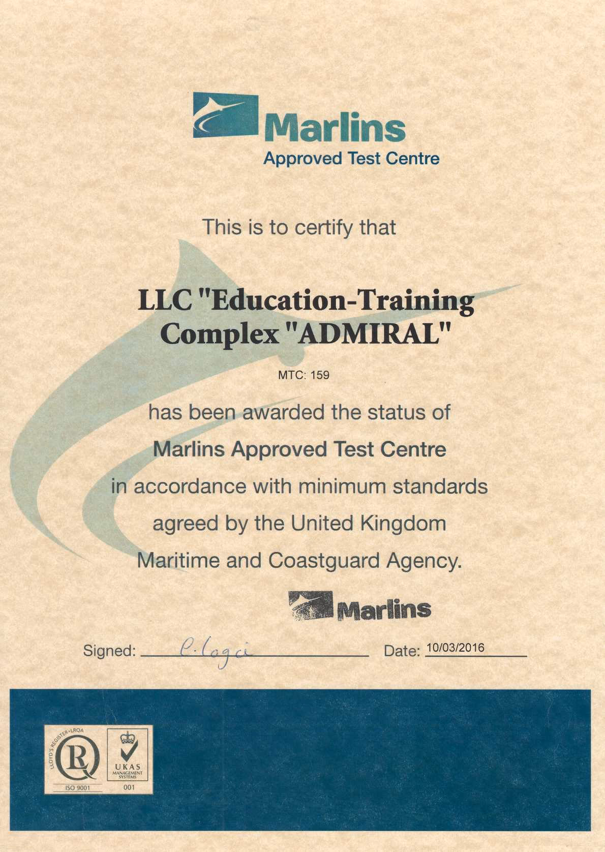 What are online Marlins tests?