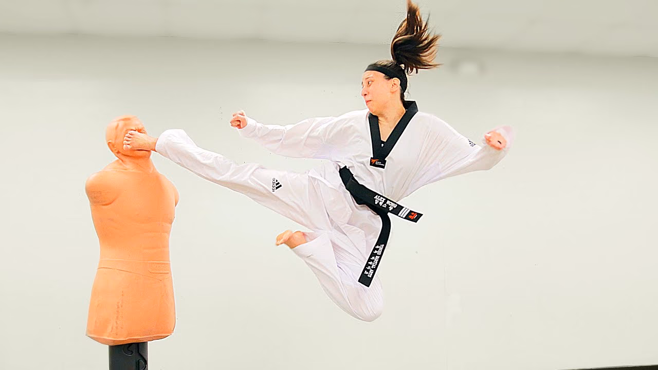 How do you master a side kick?