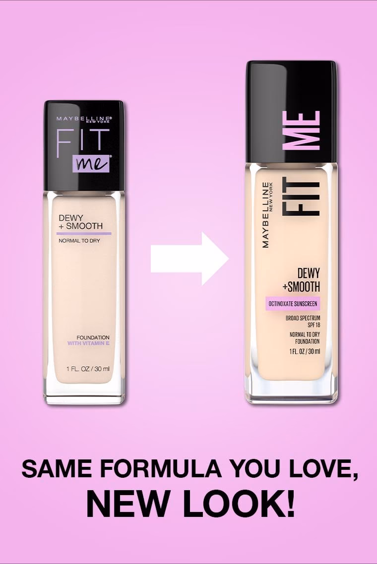 Does Maybelline Fit Me Dewy & smooth Foundation have SPF 18?