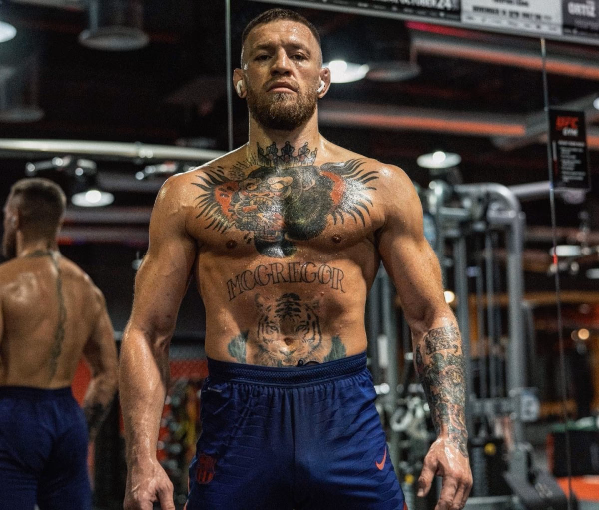 What is McGregor's workout regimen?