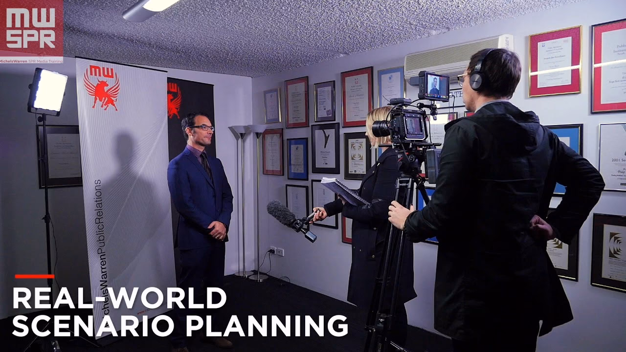 What is a media training course?