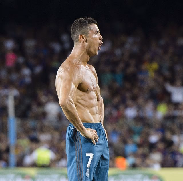 Why is Cristiano Ronaldo a fitness icon?