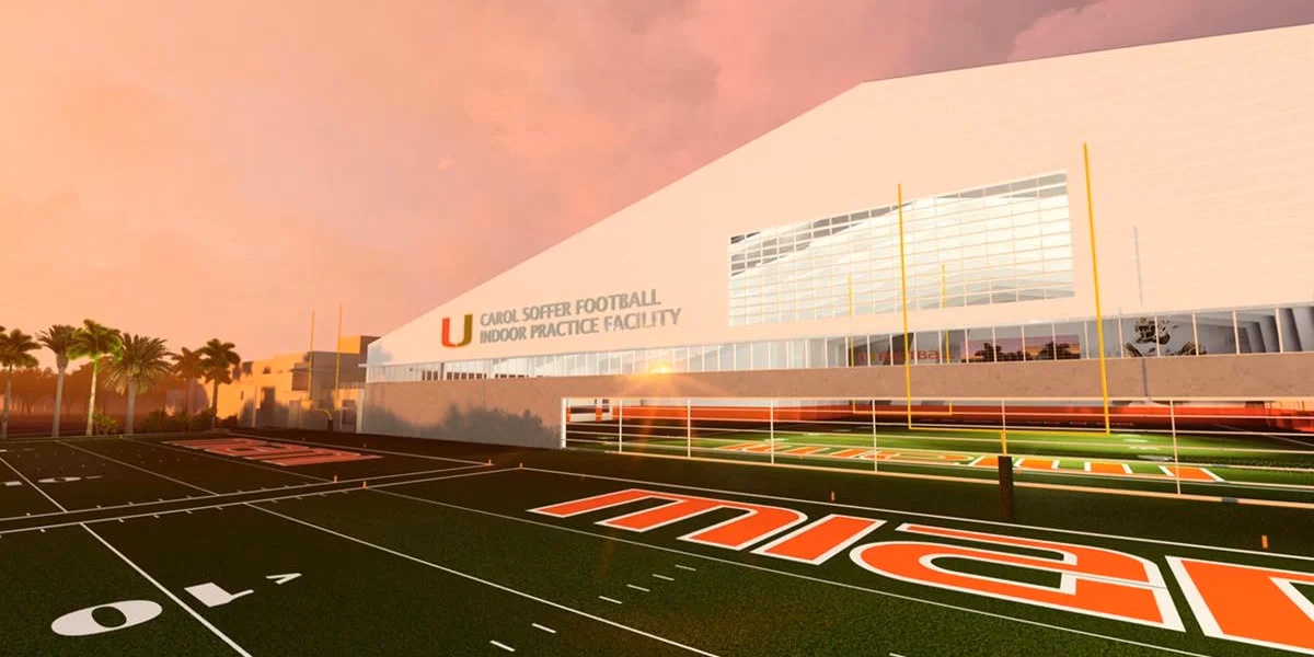 How much did Coral Gables university budget for hurricanes?