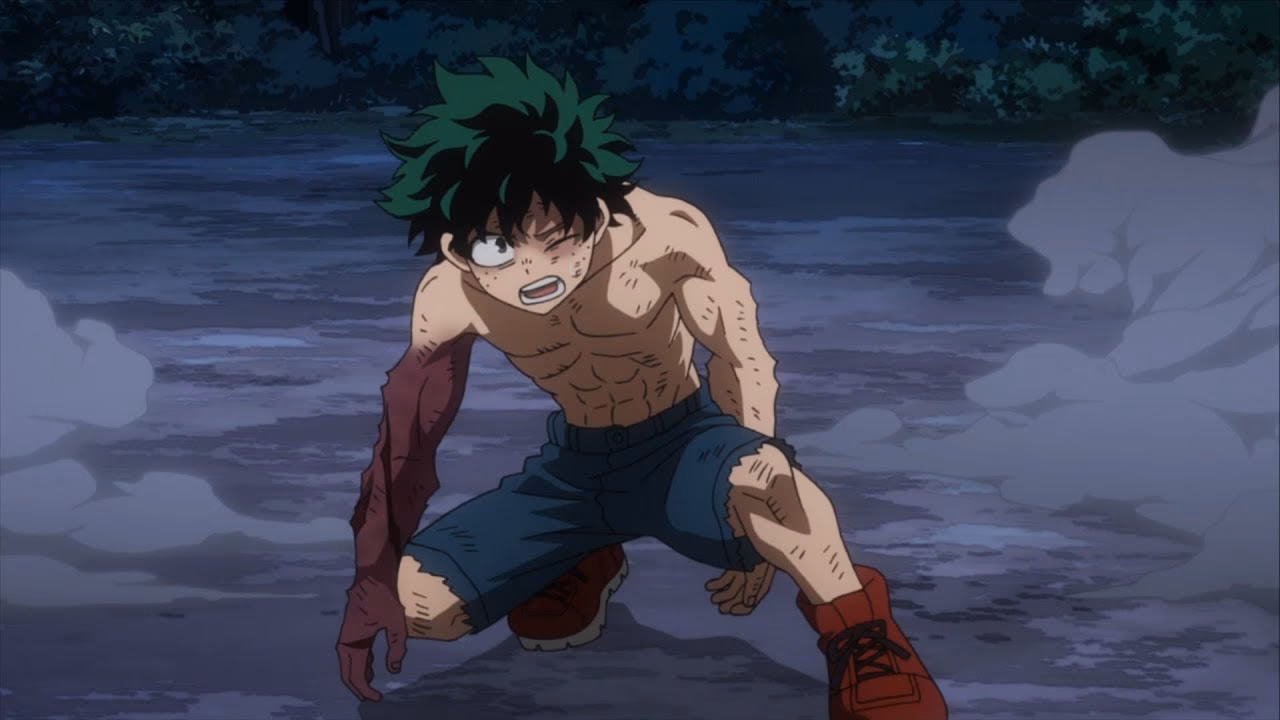 Did Izuku Midoriya have a physical training program?