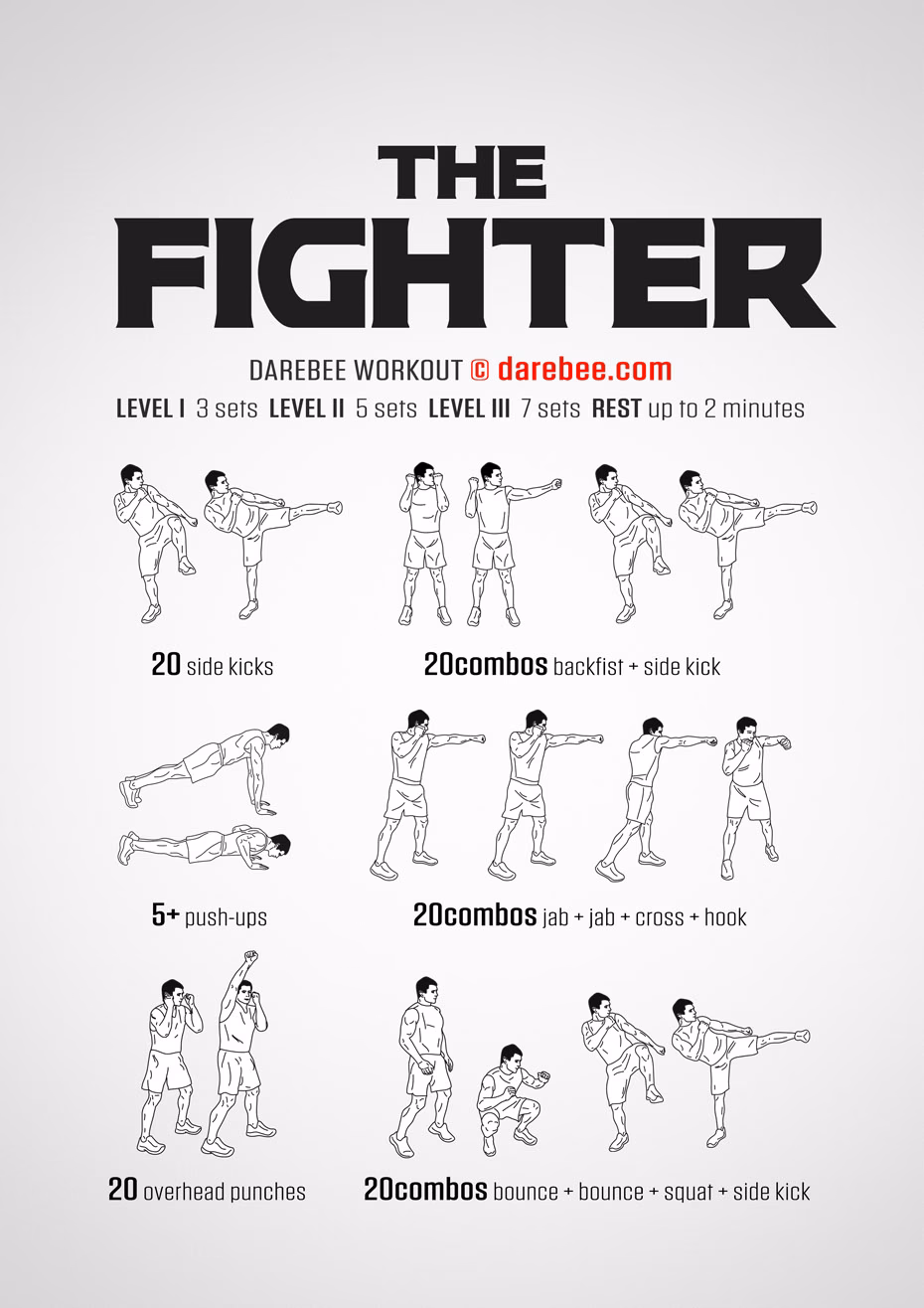 How do you train a MMA fighter?