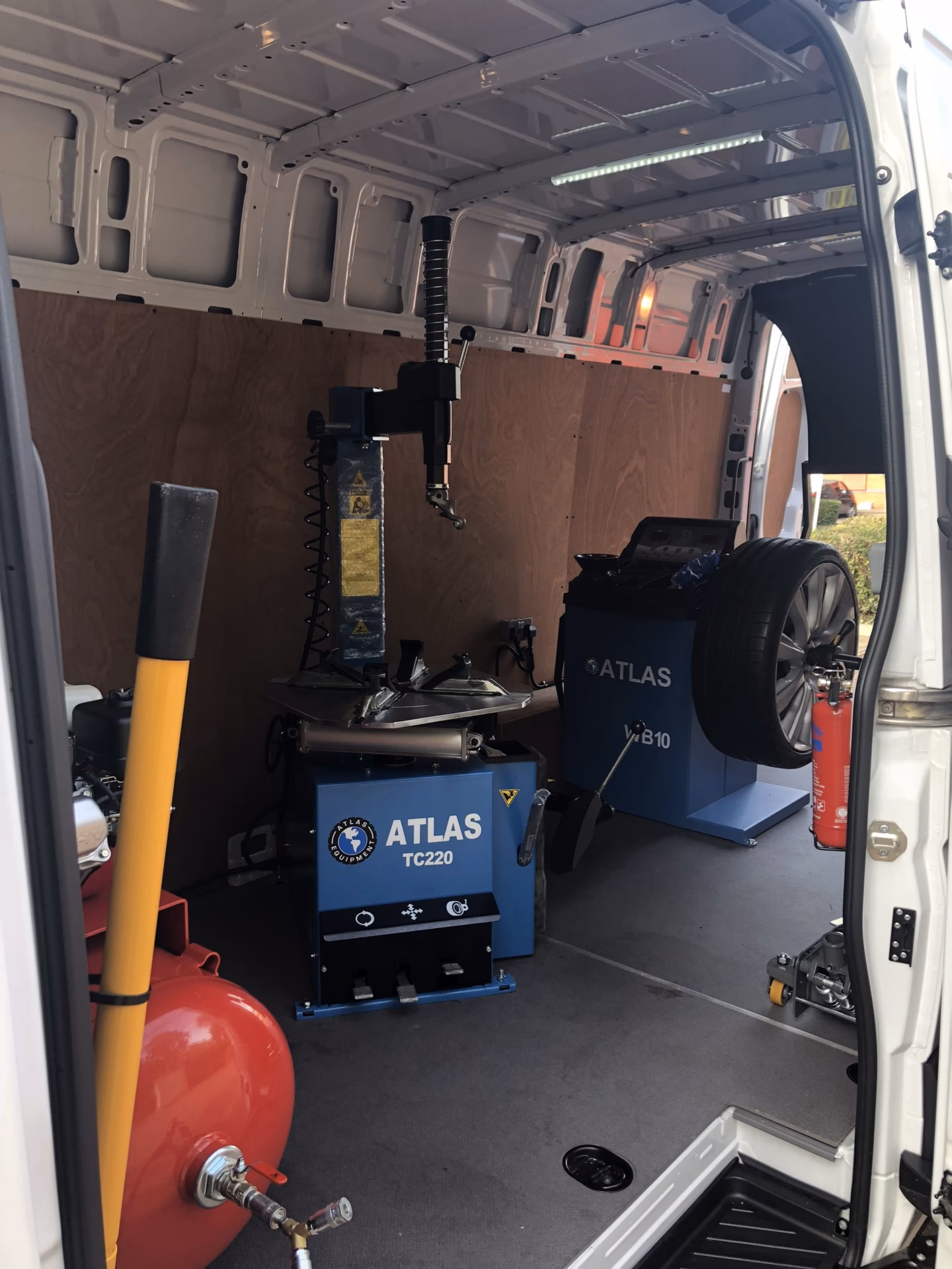 Does BTMS offer a van tyre fitting conversion service?