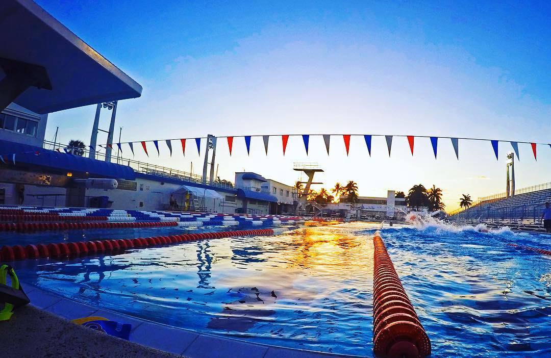How hard is early morning swim practice?