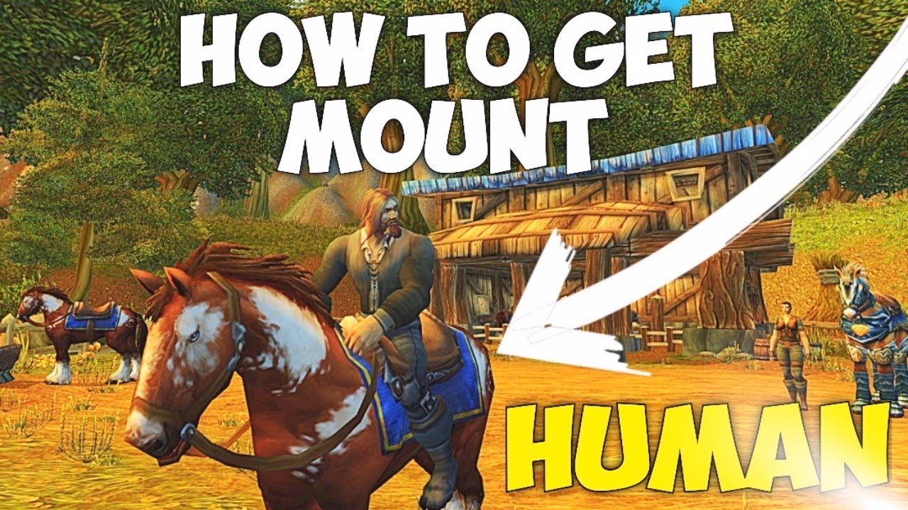 How do you get a mount in classic Wow?
