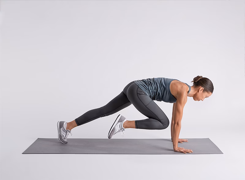 How do you do a mountain climber exercise?