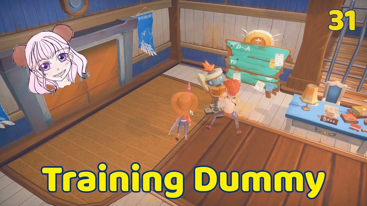 Where can I find a training dummy diagram?