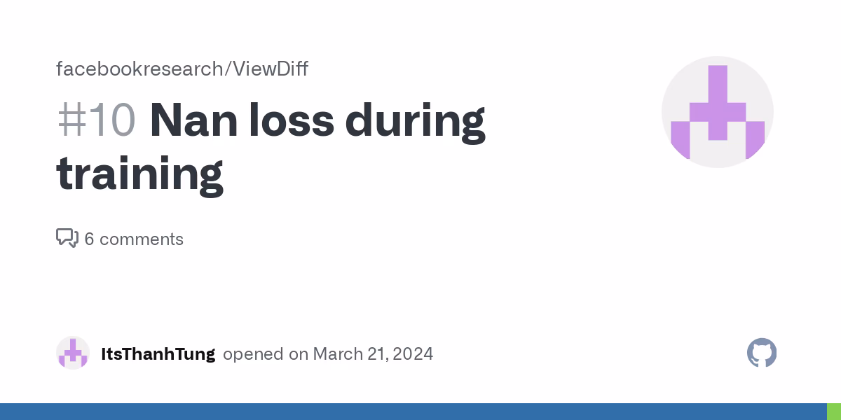 What is Nan loss in TensorFlow?