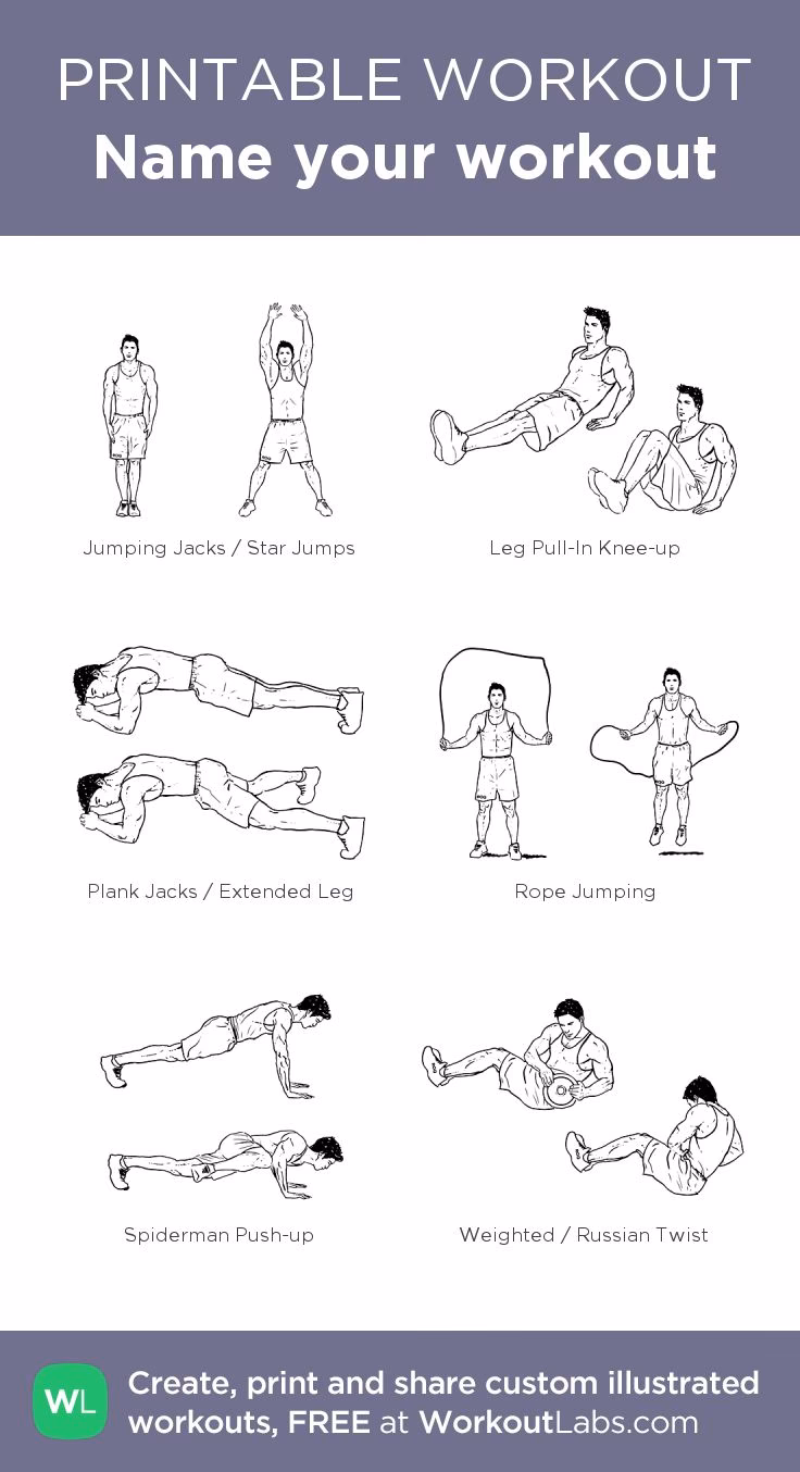 Why should you choose a workout name?