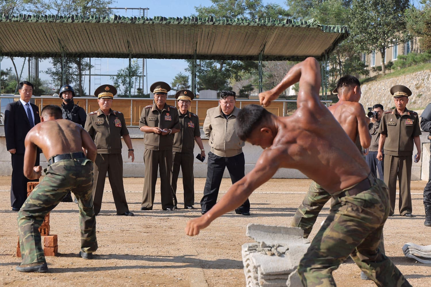 What is the military education system in North Korea?