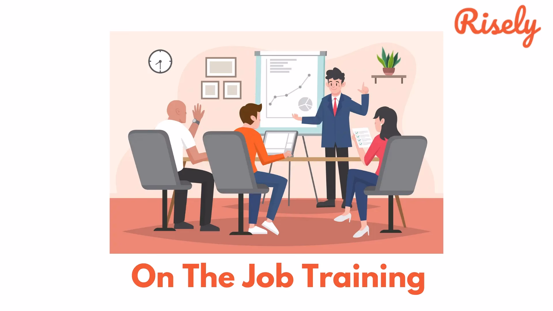 Why is on-the-job training better than off-site training?