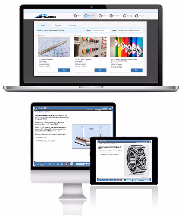 How can online training help your industrial workplace?