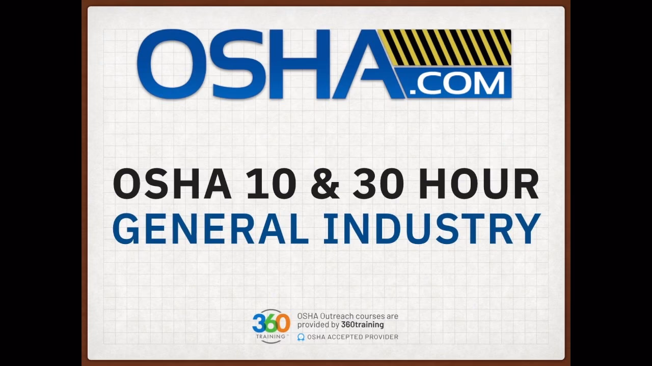 How long do I have to complete my OSHA training course?