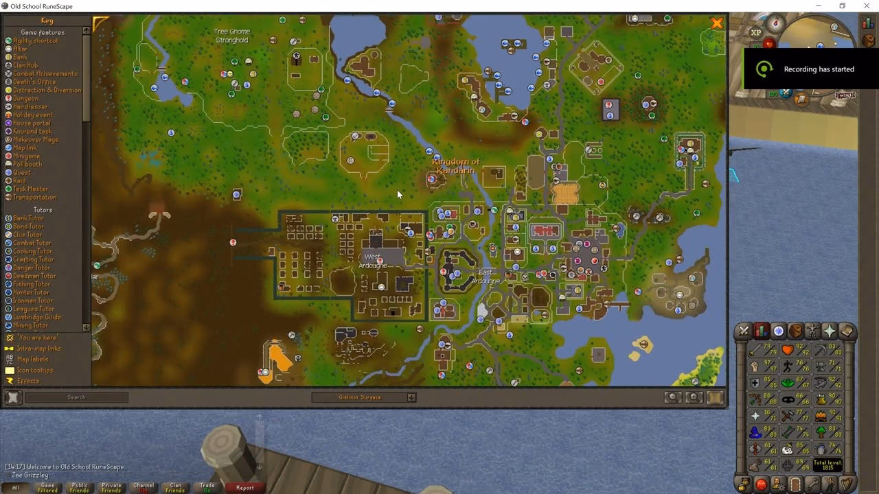 Where is the ogres training camp?