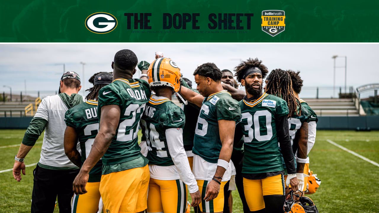 What time do Green Bay Packers practice?