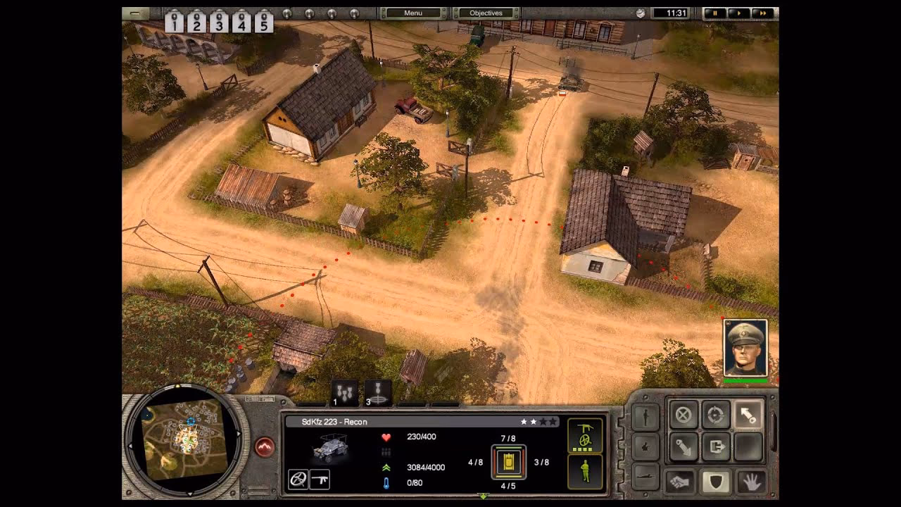 Is there high traffic in Panzers - Phase 1?