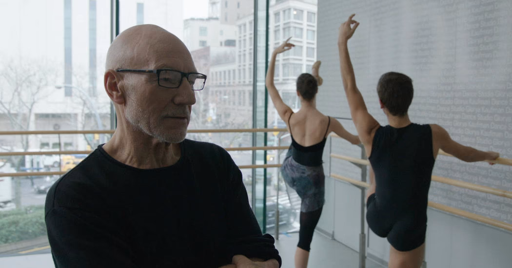 Does Patrick Stewart have ABS at 75?