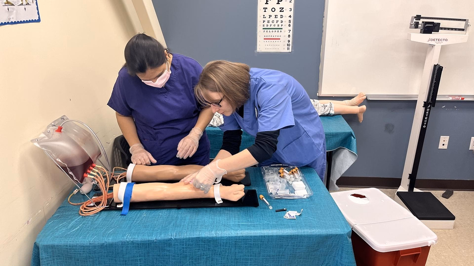 Where can I find phlebotomy training?