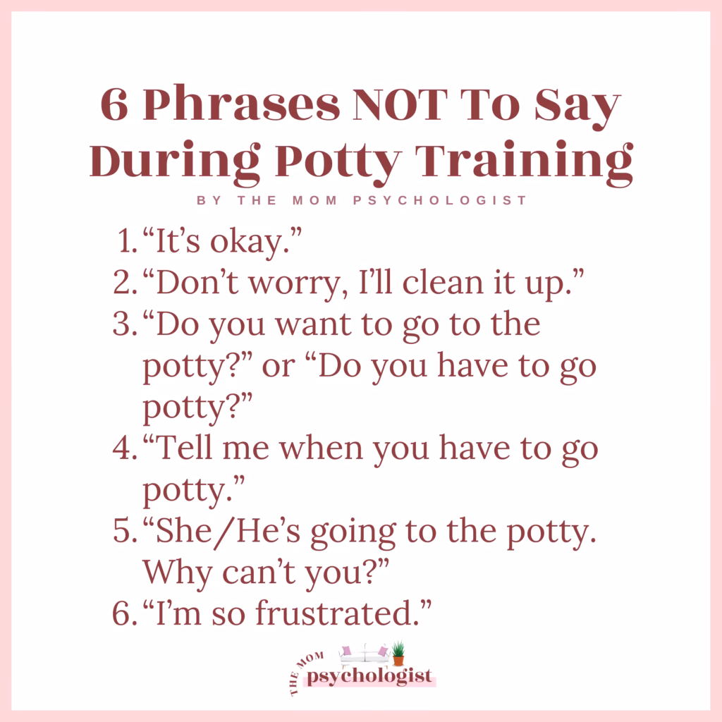 How do you know if a child is potty trained?