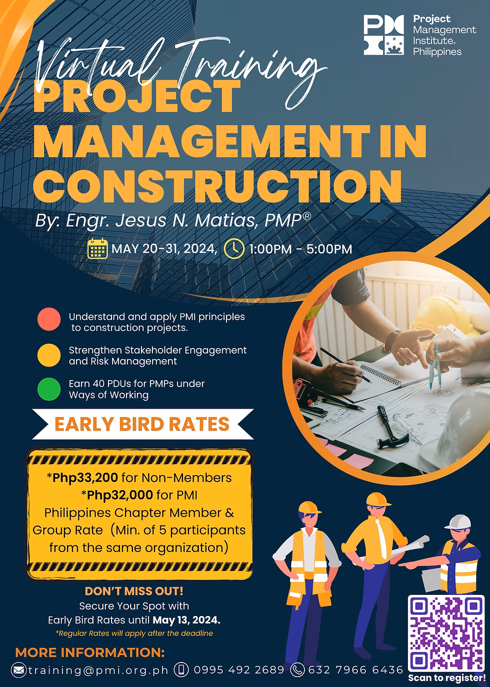 What is the best project management training in the Philippines?