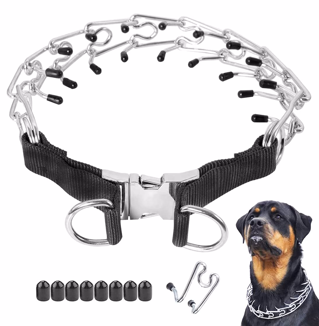 How do you use a prong collar?