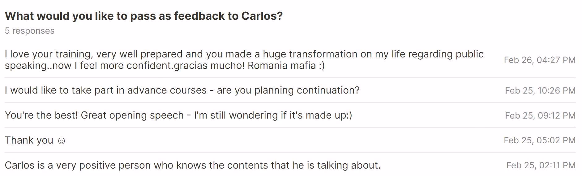 Where to get public speaking online training in Warsaw?