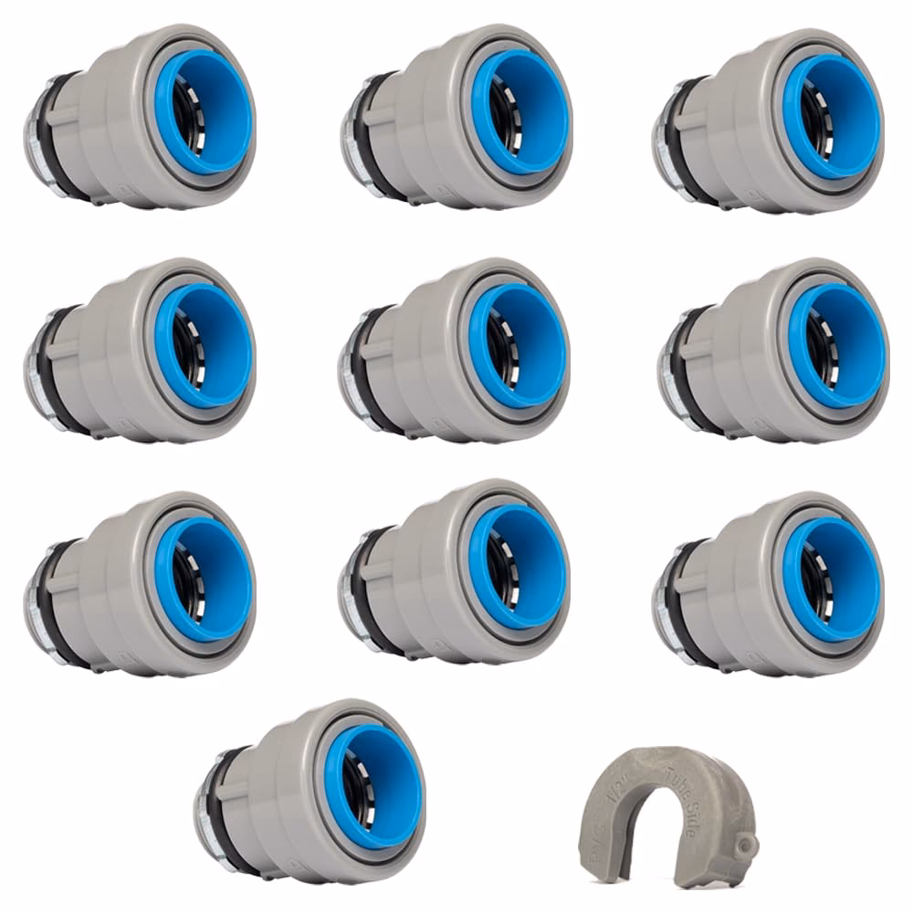 What are the different types of electrical conduit fittings?