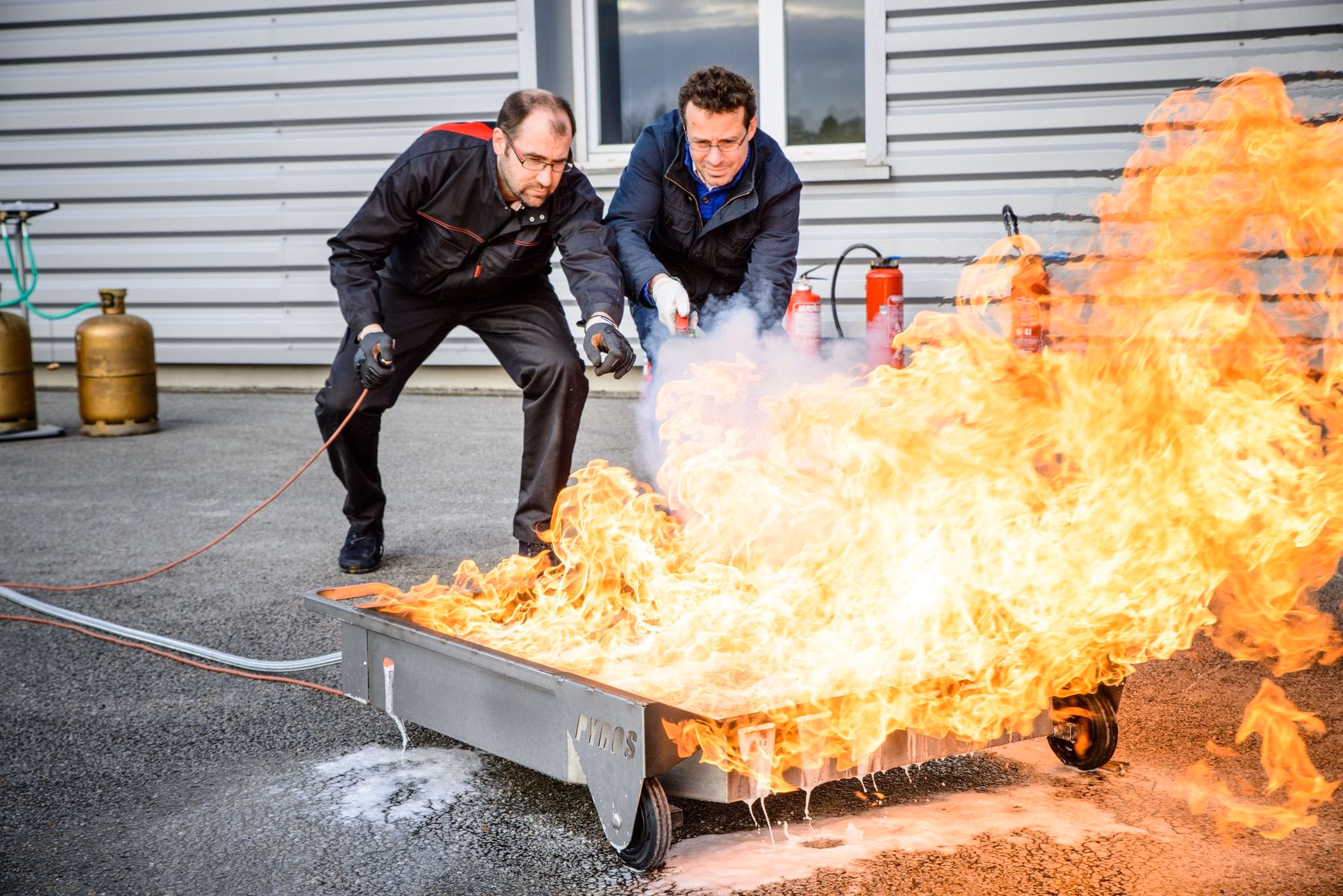 What can you expect from a pyro training course?