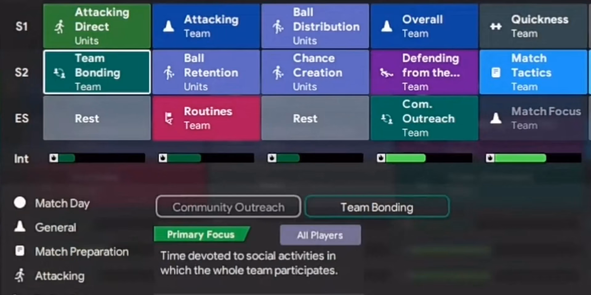 How do I master football manager training?