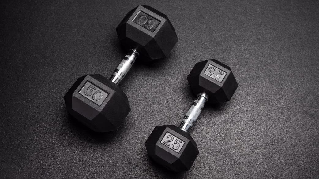 What are the different types of Rogue dumbbells?