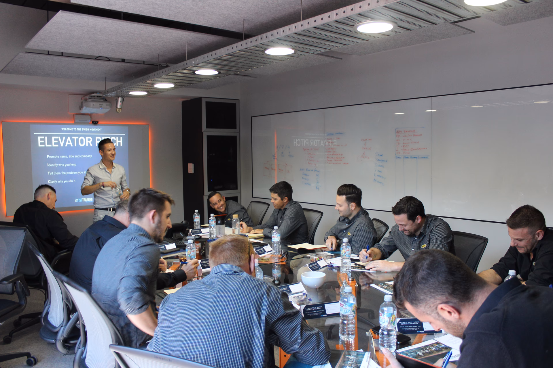 Why did sales training Australia give a half day sales training?