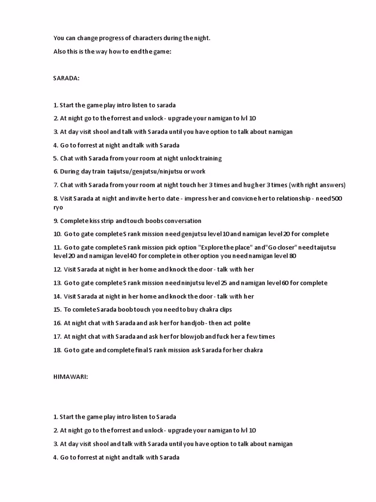 How do you help Sarada find her way?