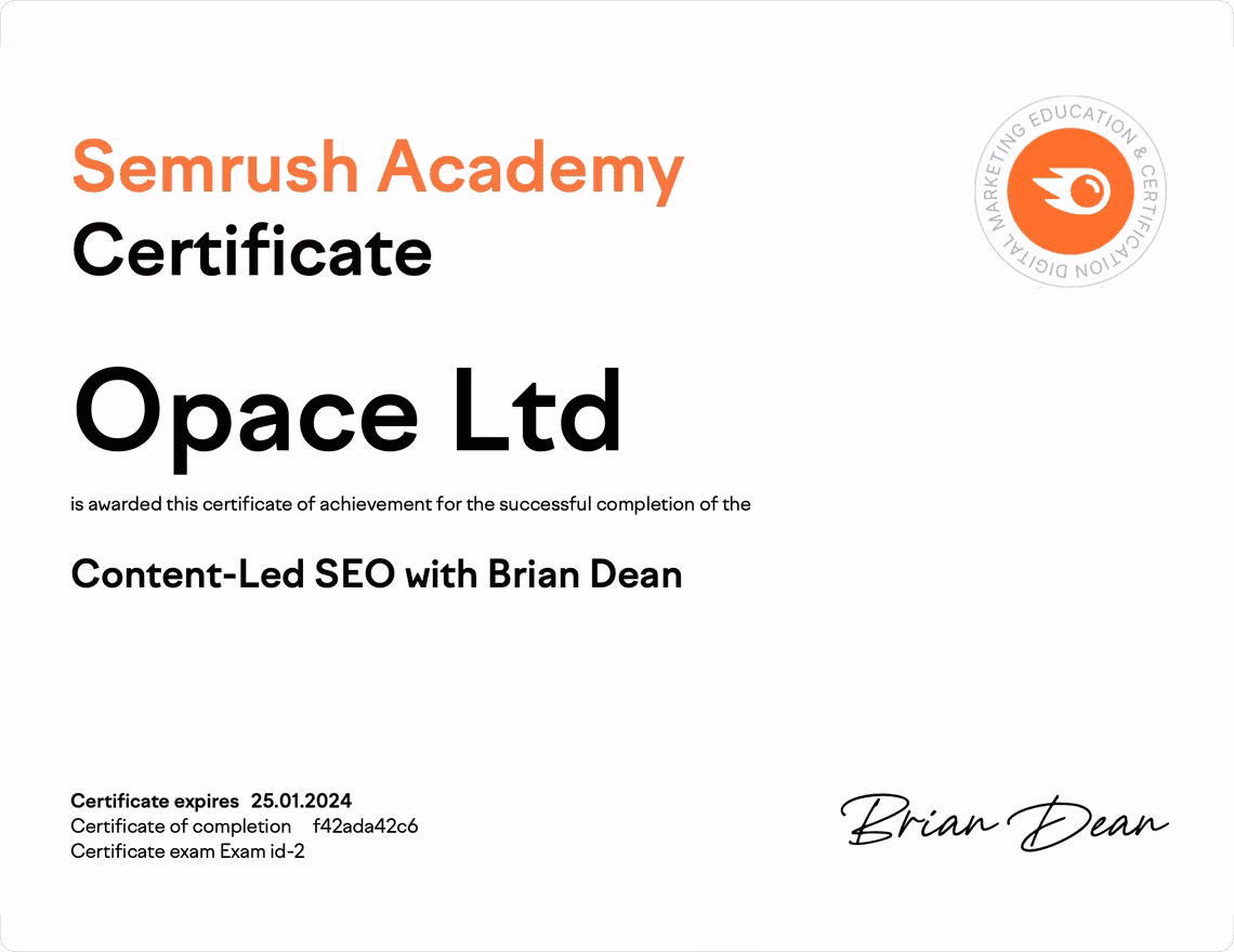 What makes a good Seo trainer?