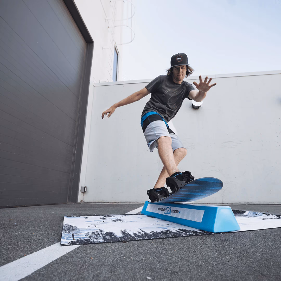 What is a snowboard air skill trainer?