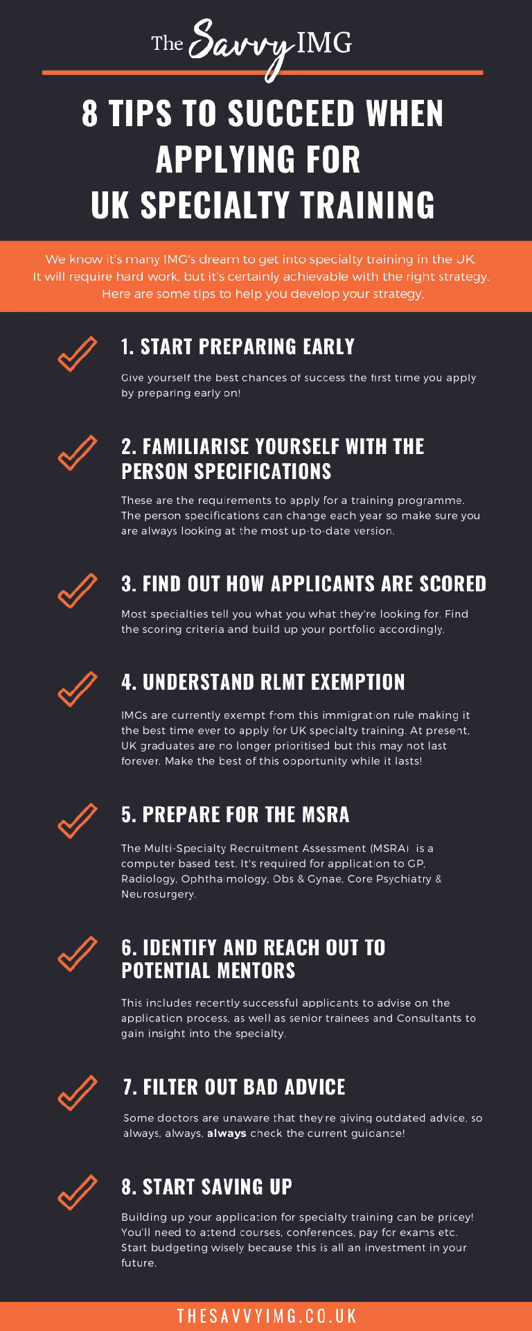 Are there different training programmes for different specialties?