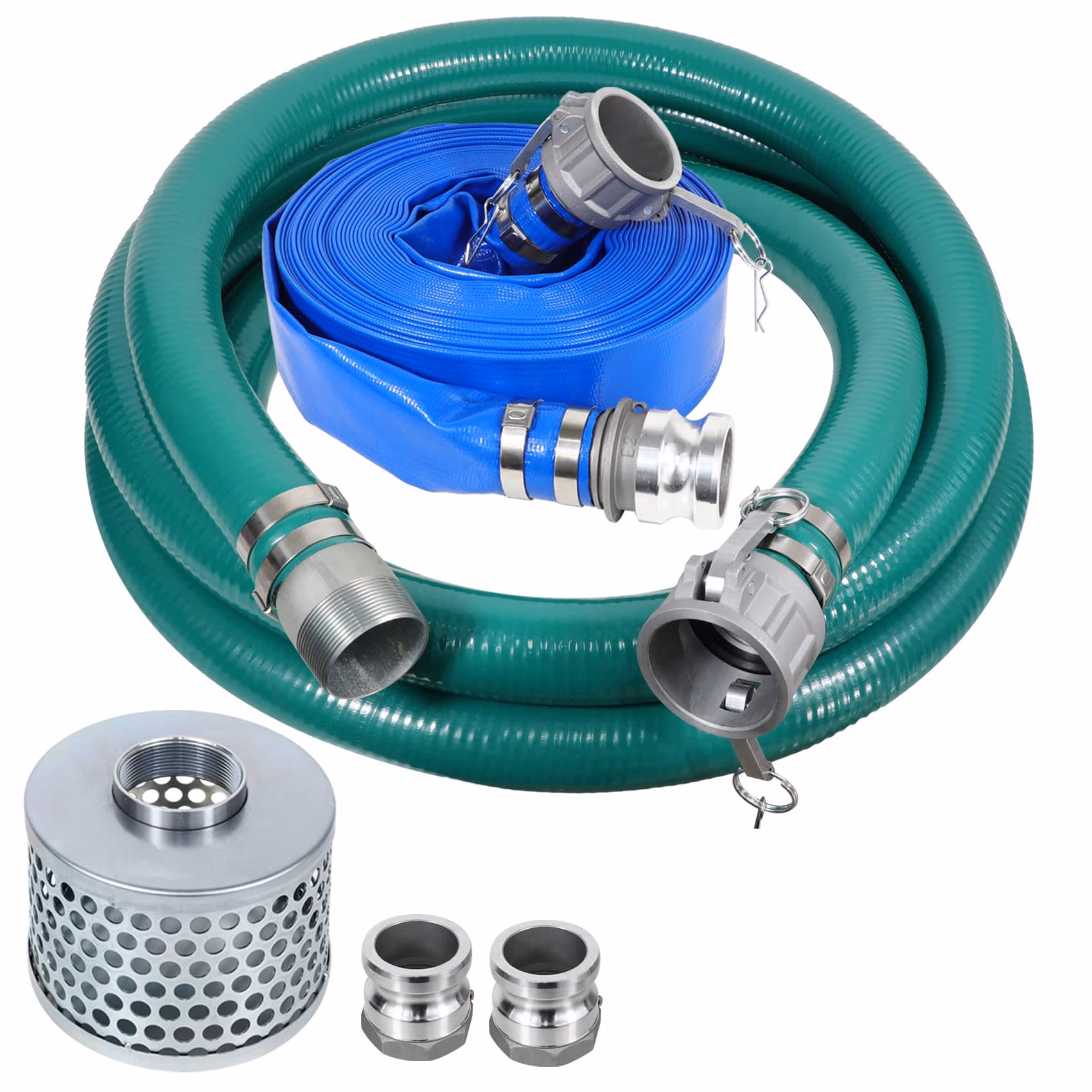 What is included in a suction hose kit?
