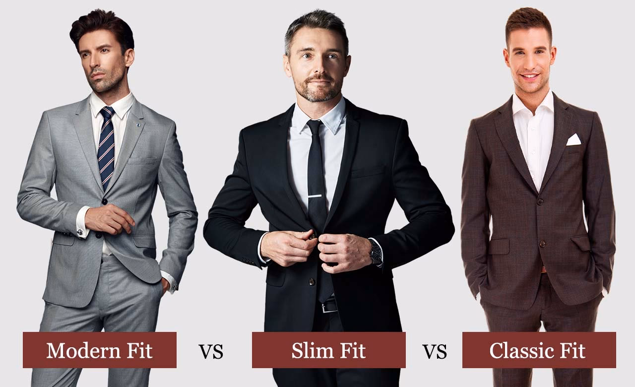 What is a tailored fit suit?