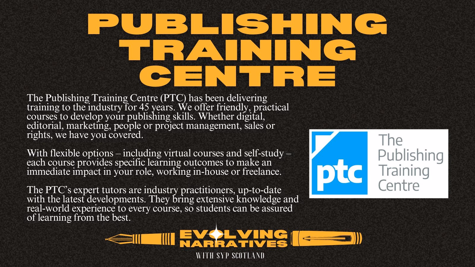 Who is the publishing training centre?