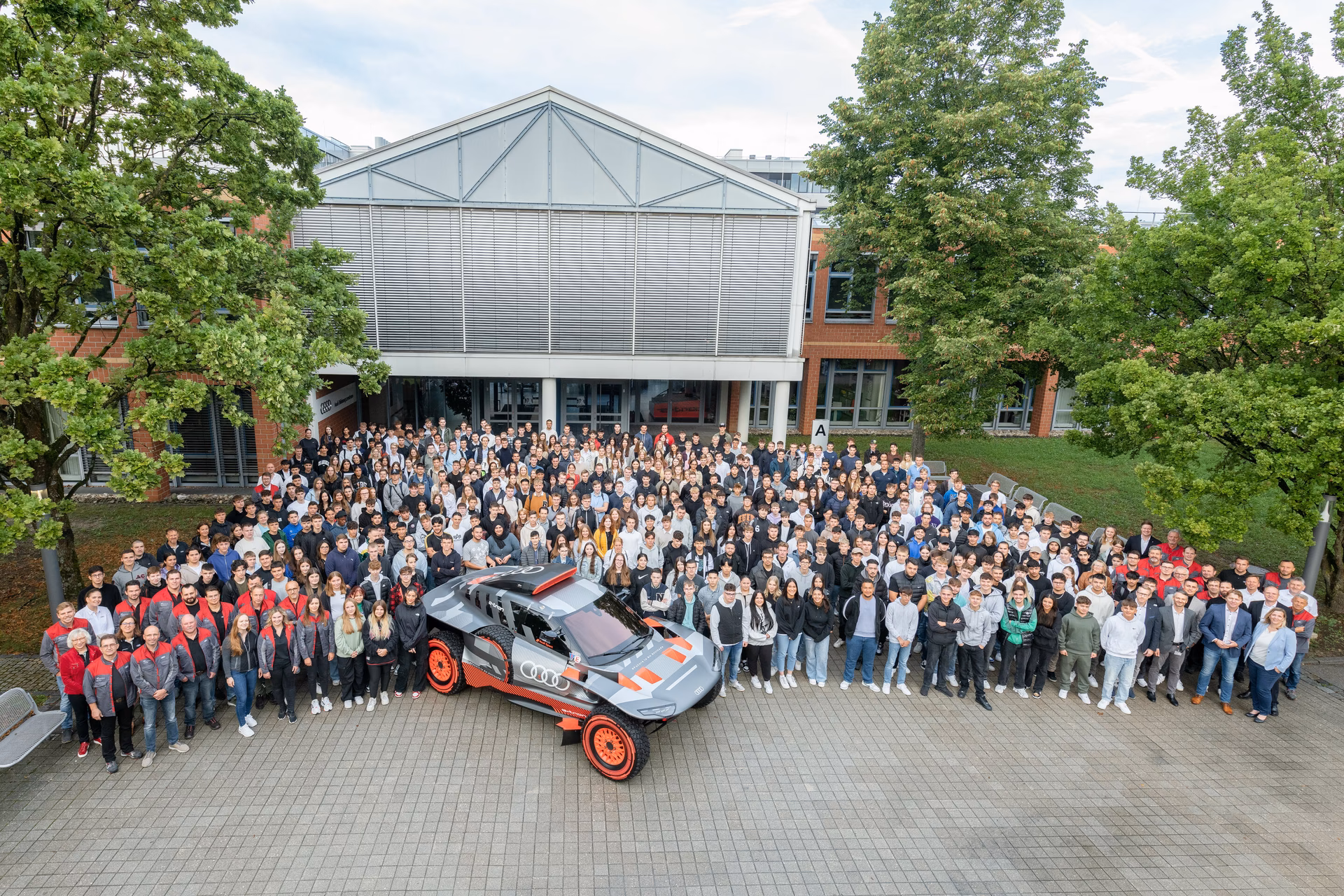 What is the sportiest training course available with the Audi RS 3?