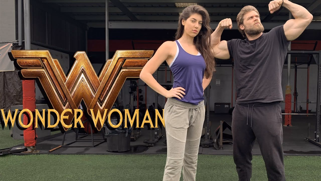 What exercises did Wonder Woman Do?