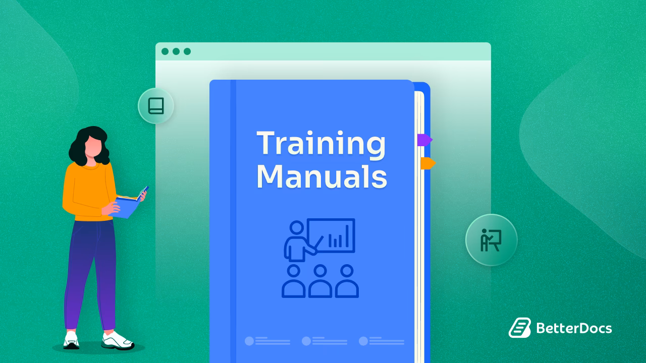 What is a training manual?