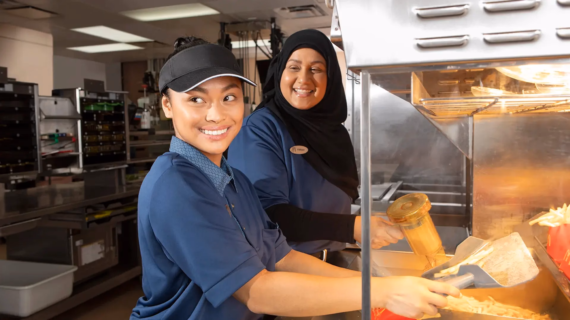 How does McDonald's train employees?