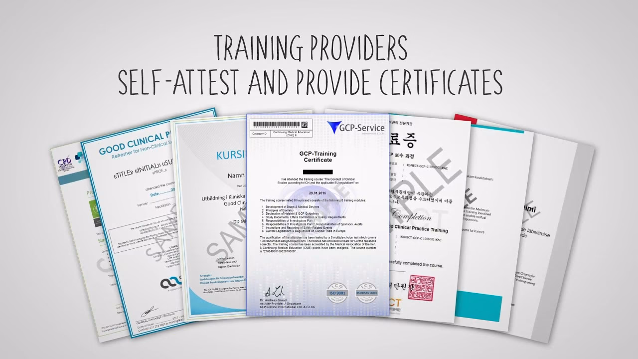 Who should take the GCP course?