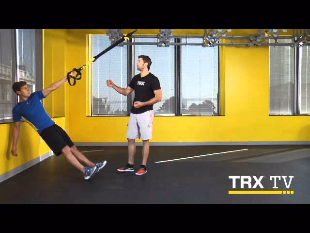 What is a TRX Oblique crunch?