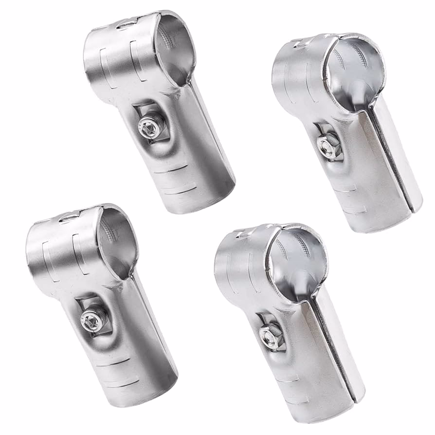 What are Norma tube clamp fittings made of?