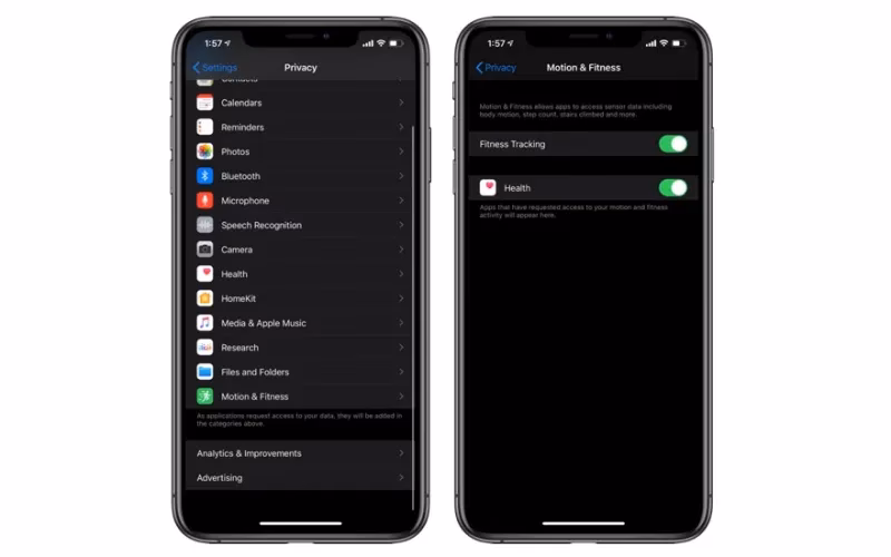 How do I Turn Off fitness tracking?